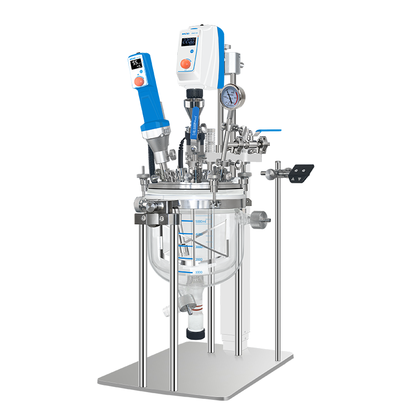 HR-5LAS实验室真空乳化反应釜-上海沪析
